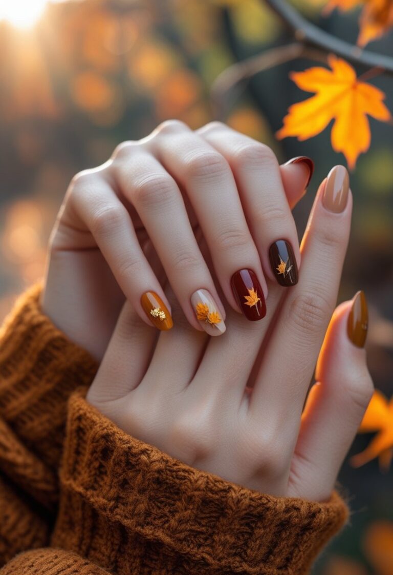 Short Fall Nails: 30+ Trendy Ideas & Tips for a Chic Autumn Manicure